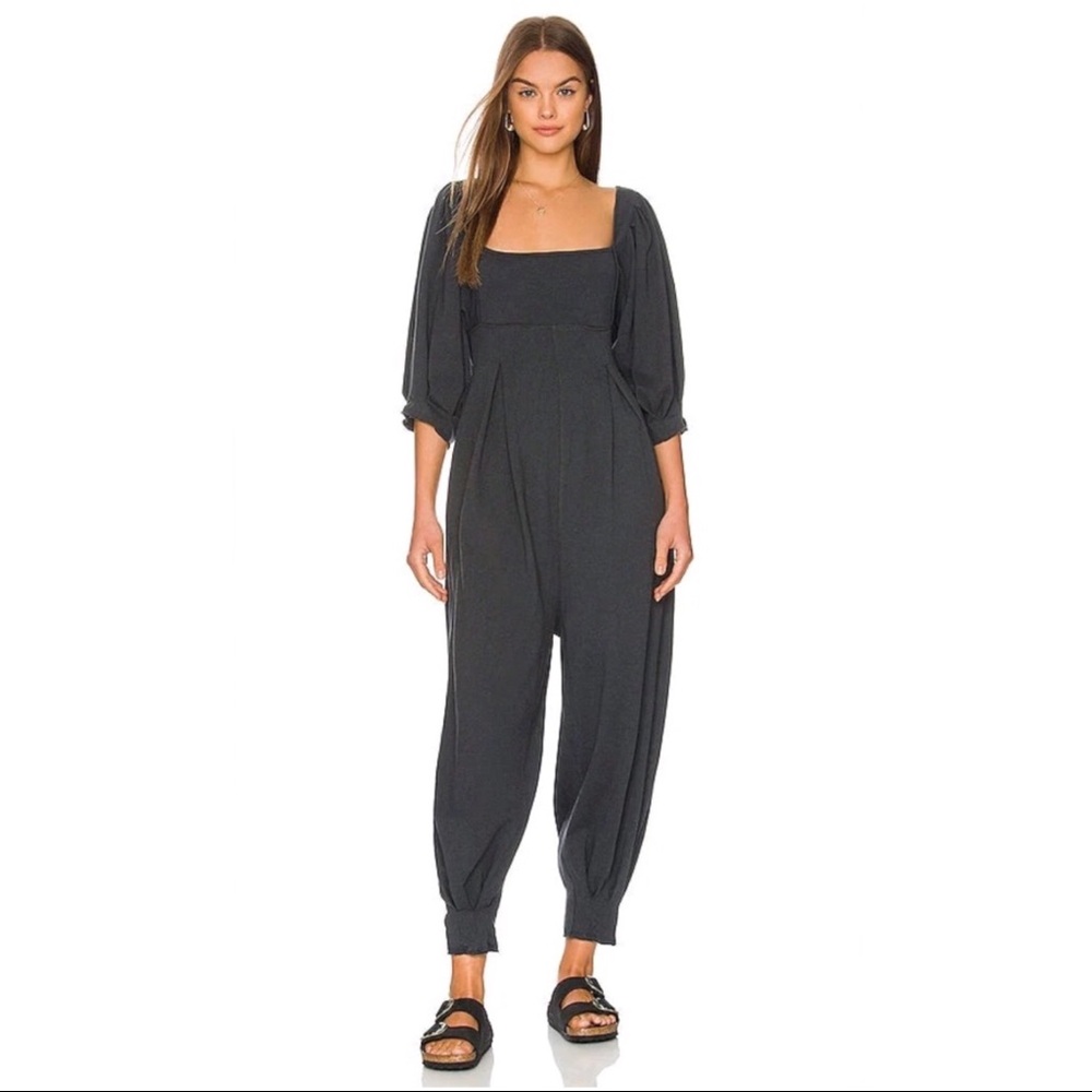 NEW Free People Lotta Love Jumpsuit | Cotton S